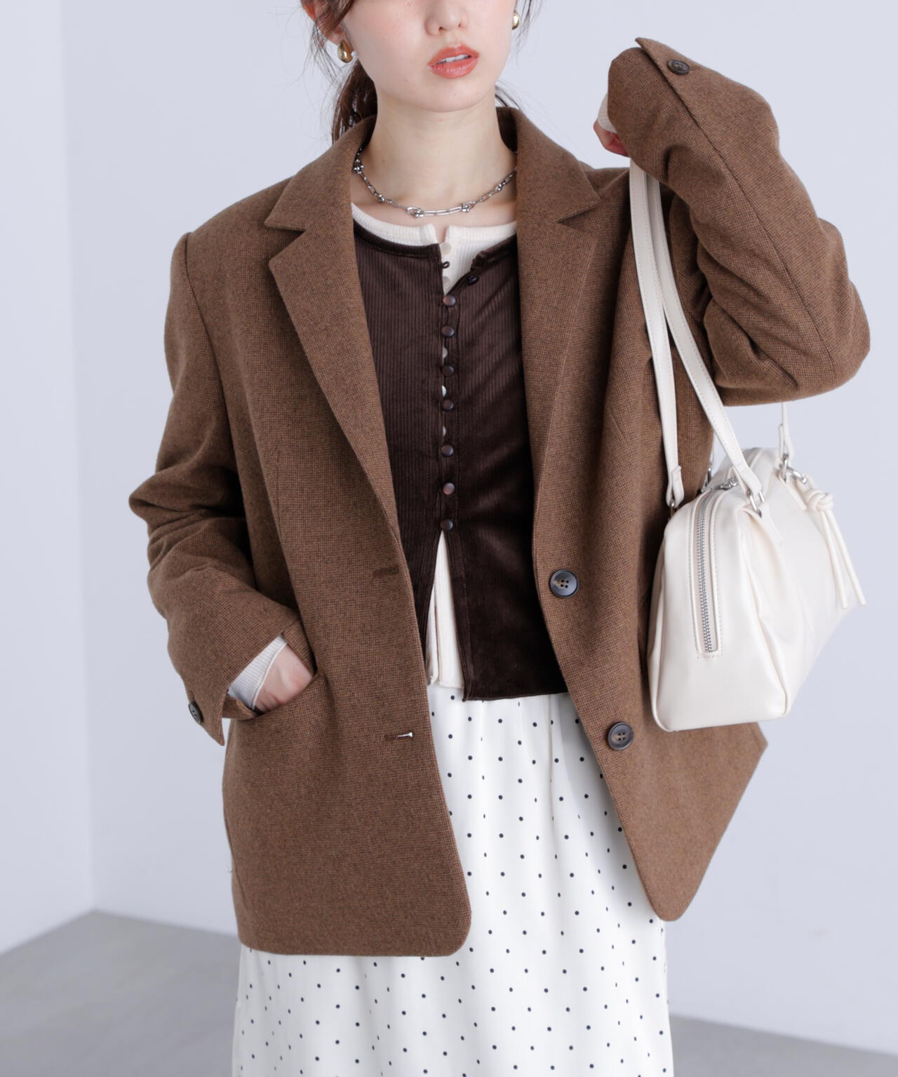 162cm 着用サイズ：M