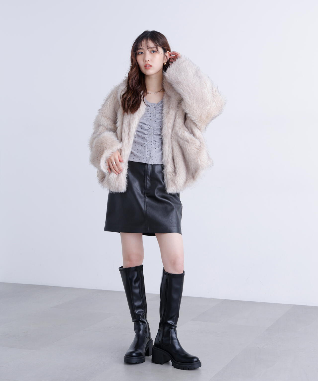 162cm 着用サイズ：M