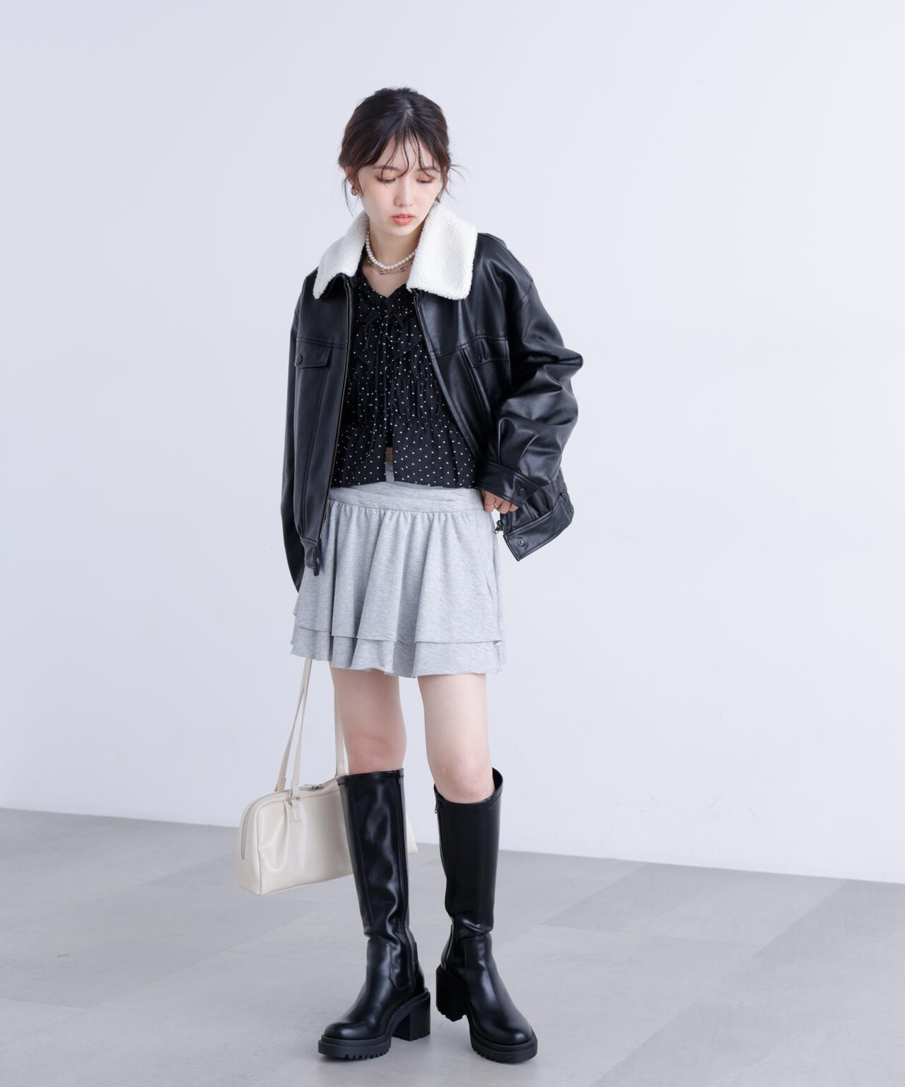162cm 着用サイズ：M
