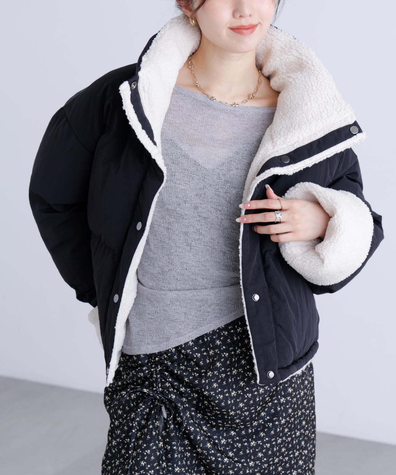 162cm 着用サイズ：M