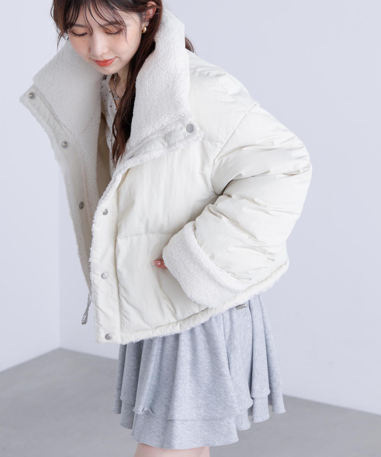 162cm 着用サイズ：M