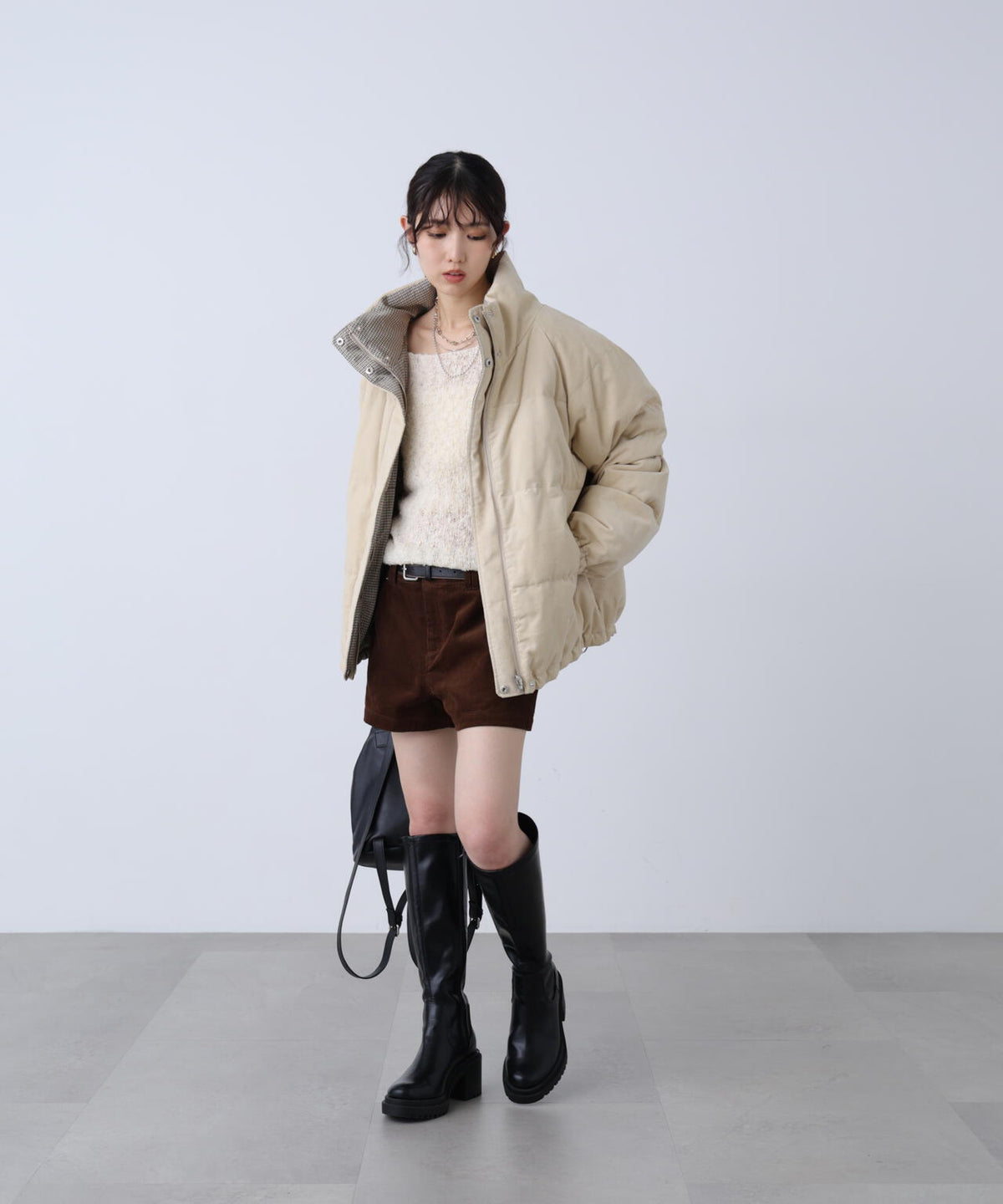 162cm 着用サイズ：M