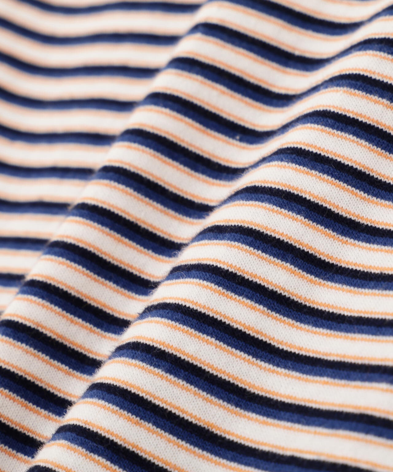 ロゴ刺繍リンガーTシャツ