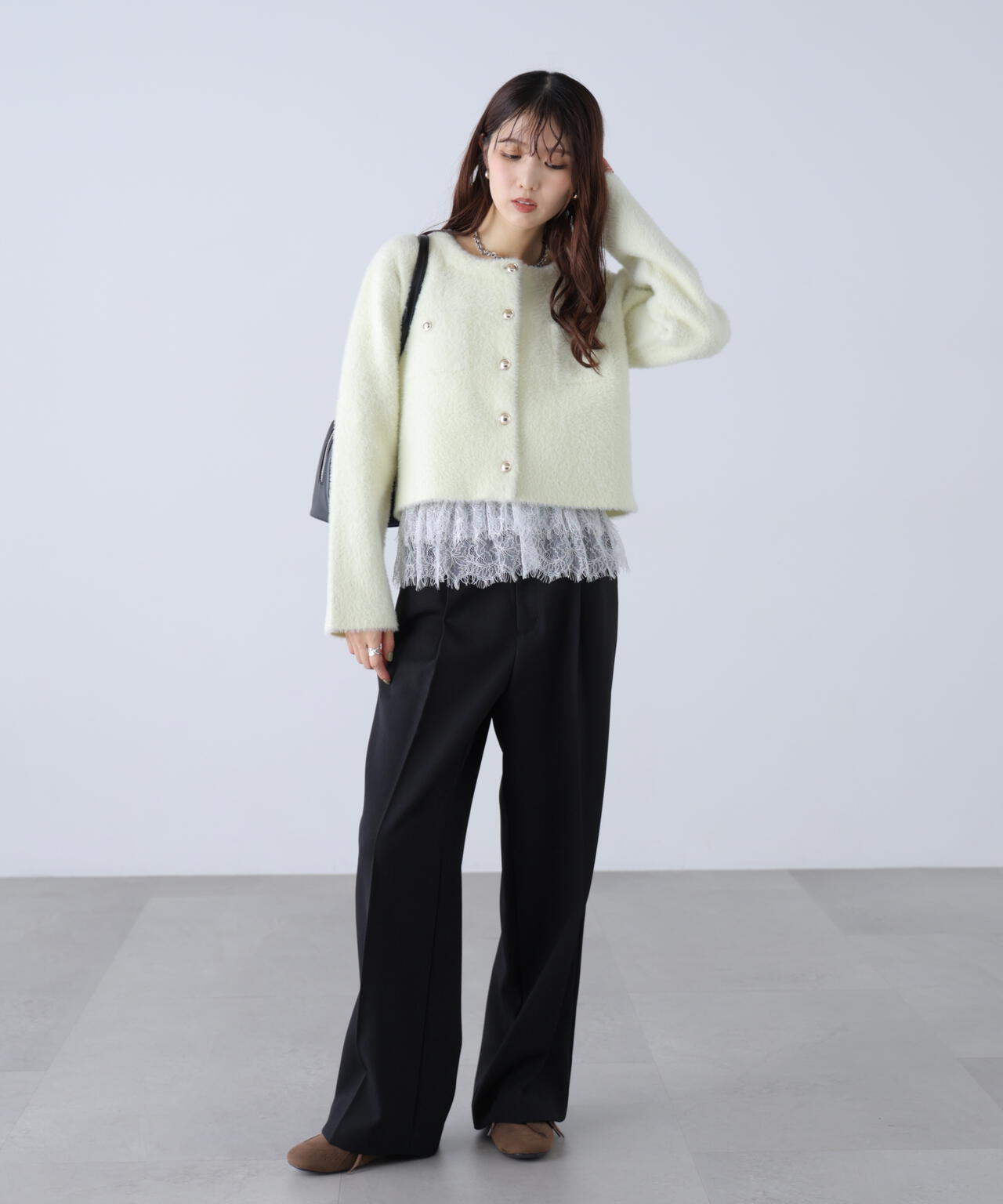 162cm 着用サイズ：FR