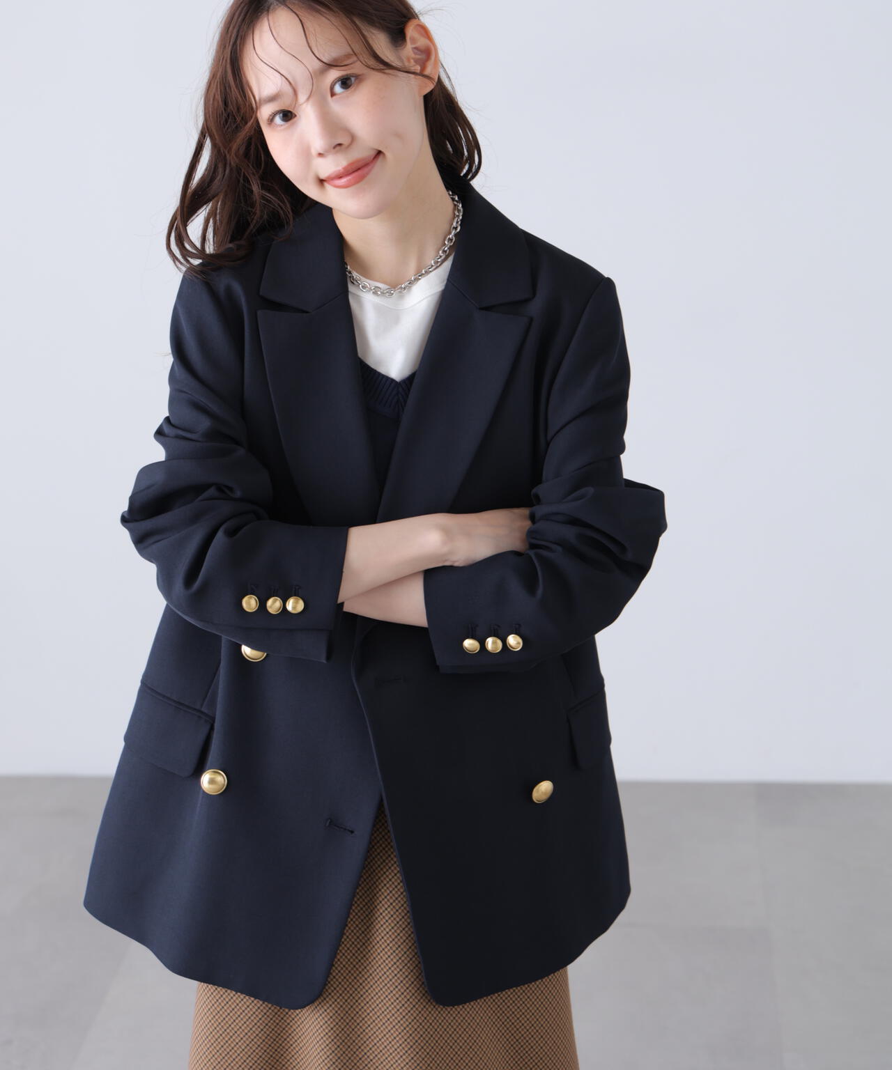 ダブルブレストジャケット