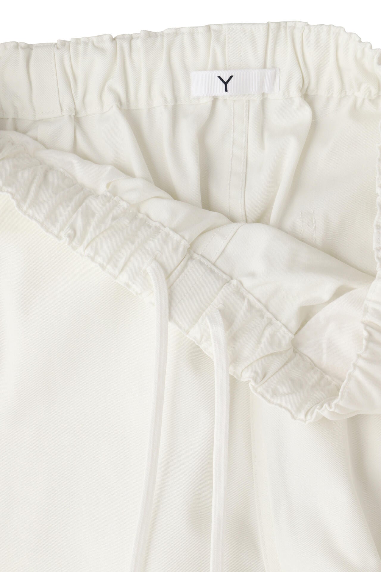 Ｙ / ORGANIC COTTON / RECYCLE POLYESTER TWILL TAPERED EASY TR