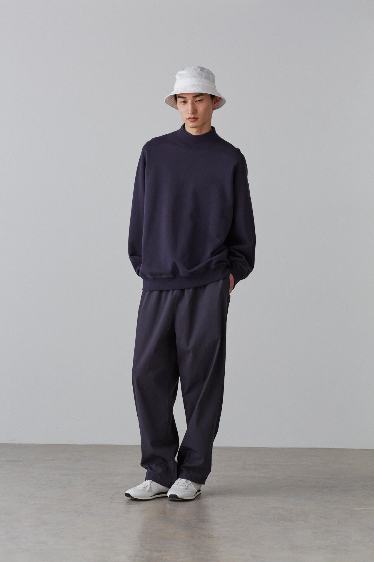 Ｙ / ORGANIC COTTON / RECYCLE POLYESTER TWILL TAPERED EASY TR
