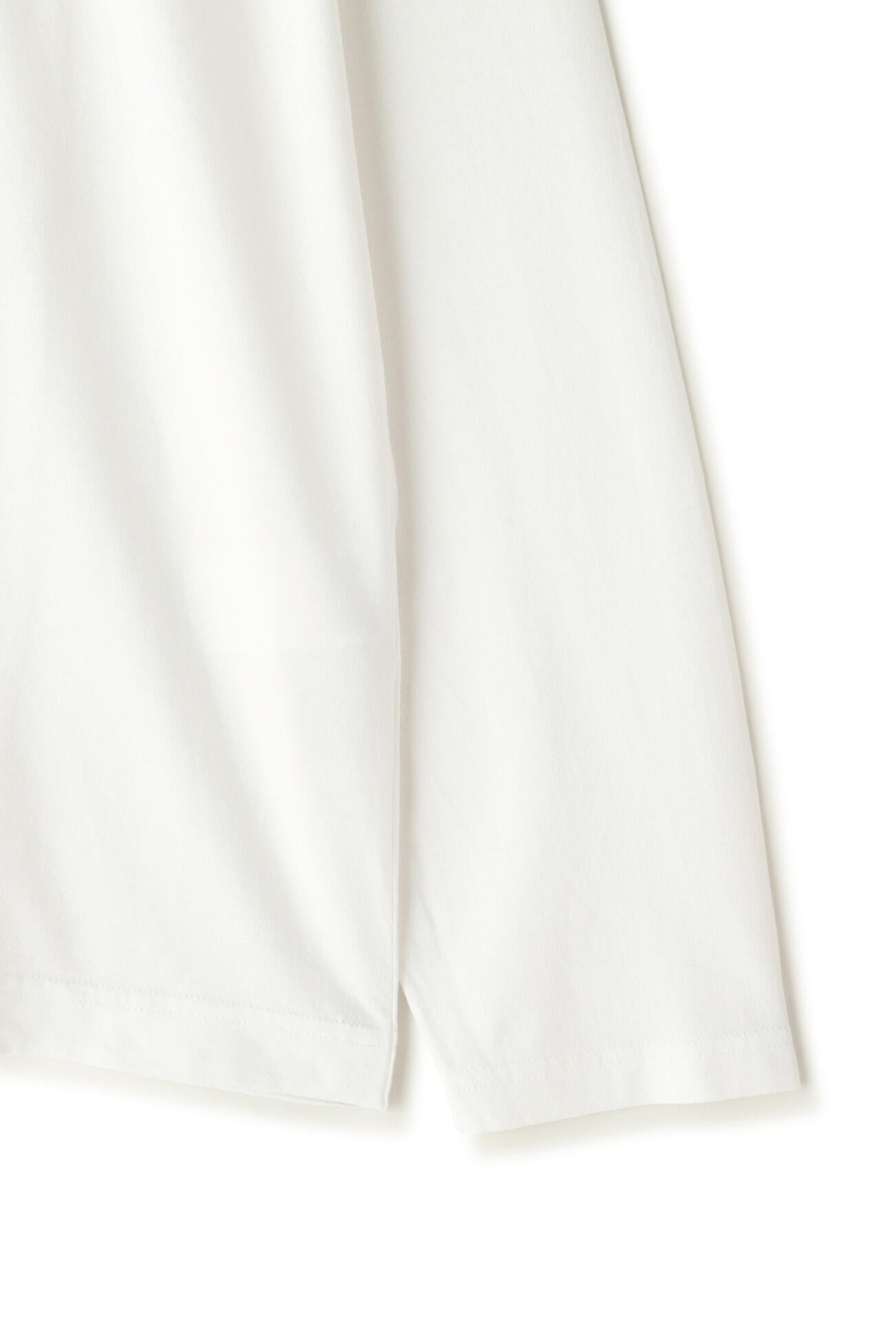 Ｙ / ORGANIC COTTON JERSEY MOCK NECK L/S T