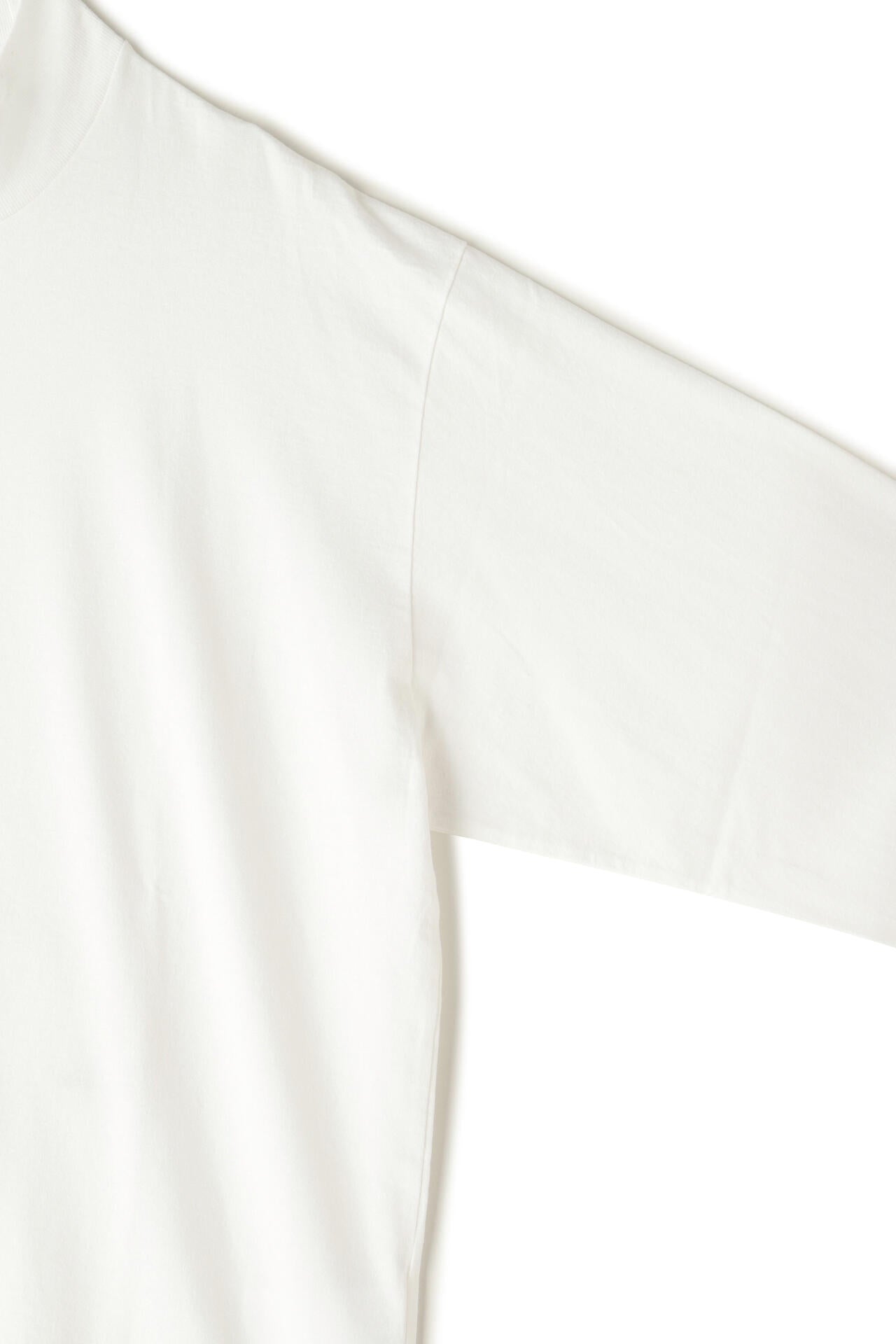 Ｙ / ORGANIC COTTON JERSEY MOCK NECK L/S T