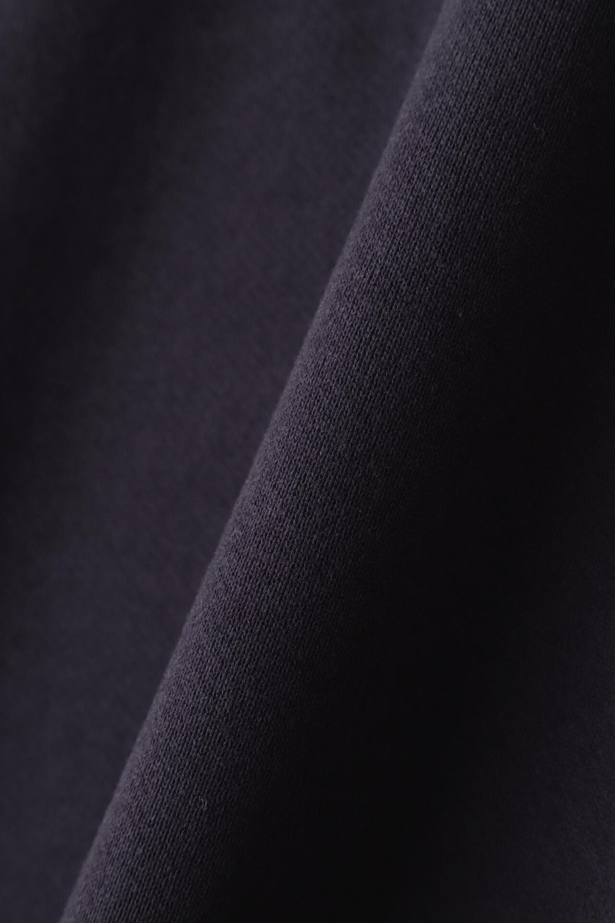 Ｙ / ORGANIC COTTON BLEND HEAVY WEIGHT FLEECE HALF ZIP