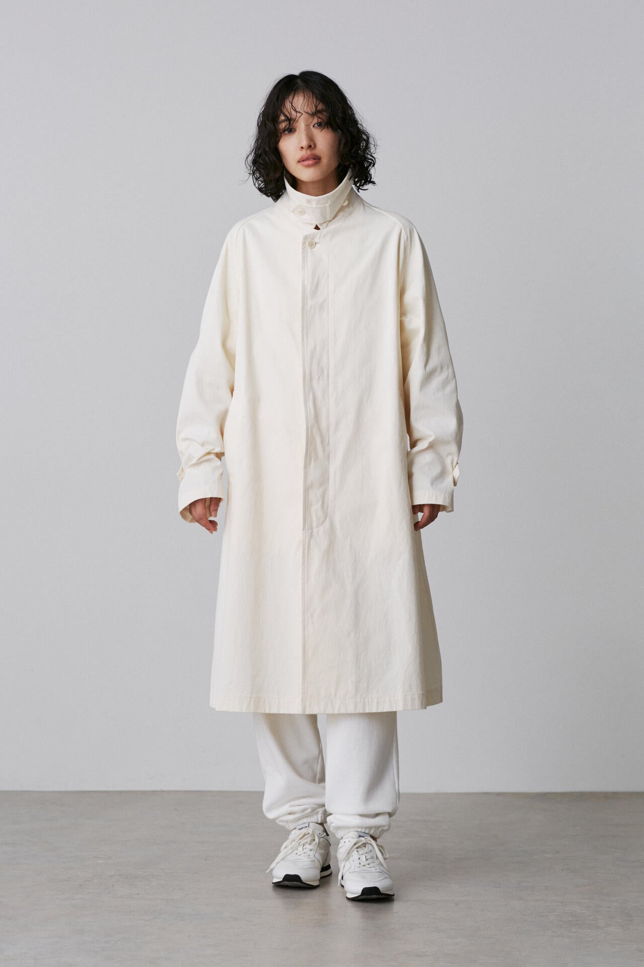 Ｙ / ORGANIC COTTON TWILL COAT