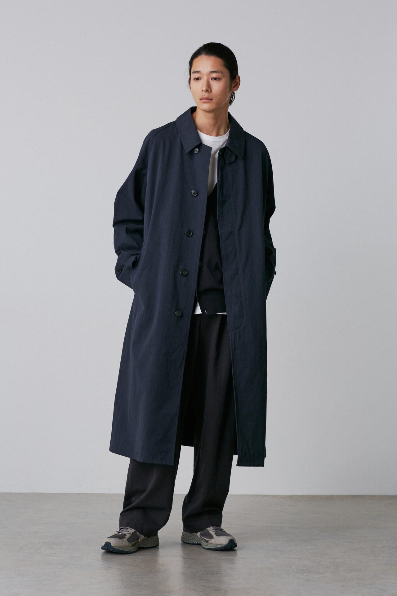 Ｙ / ORGANIC COTTON TWILL COAT