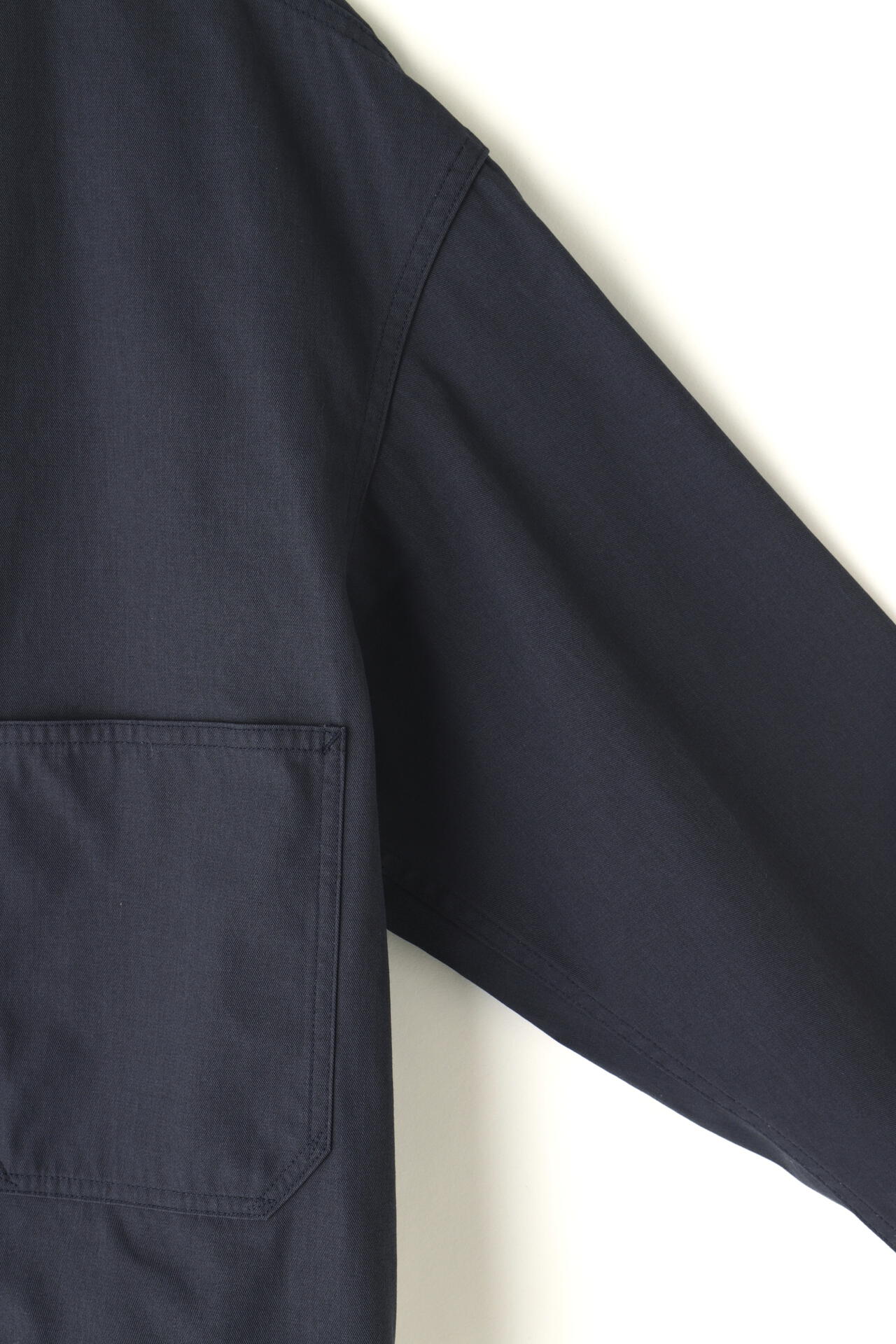 Y / ORGANIC COTTON RECYCLE POLYESTER TWILL BLOUSON