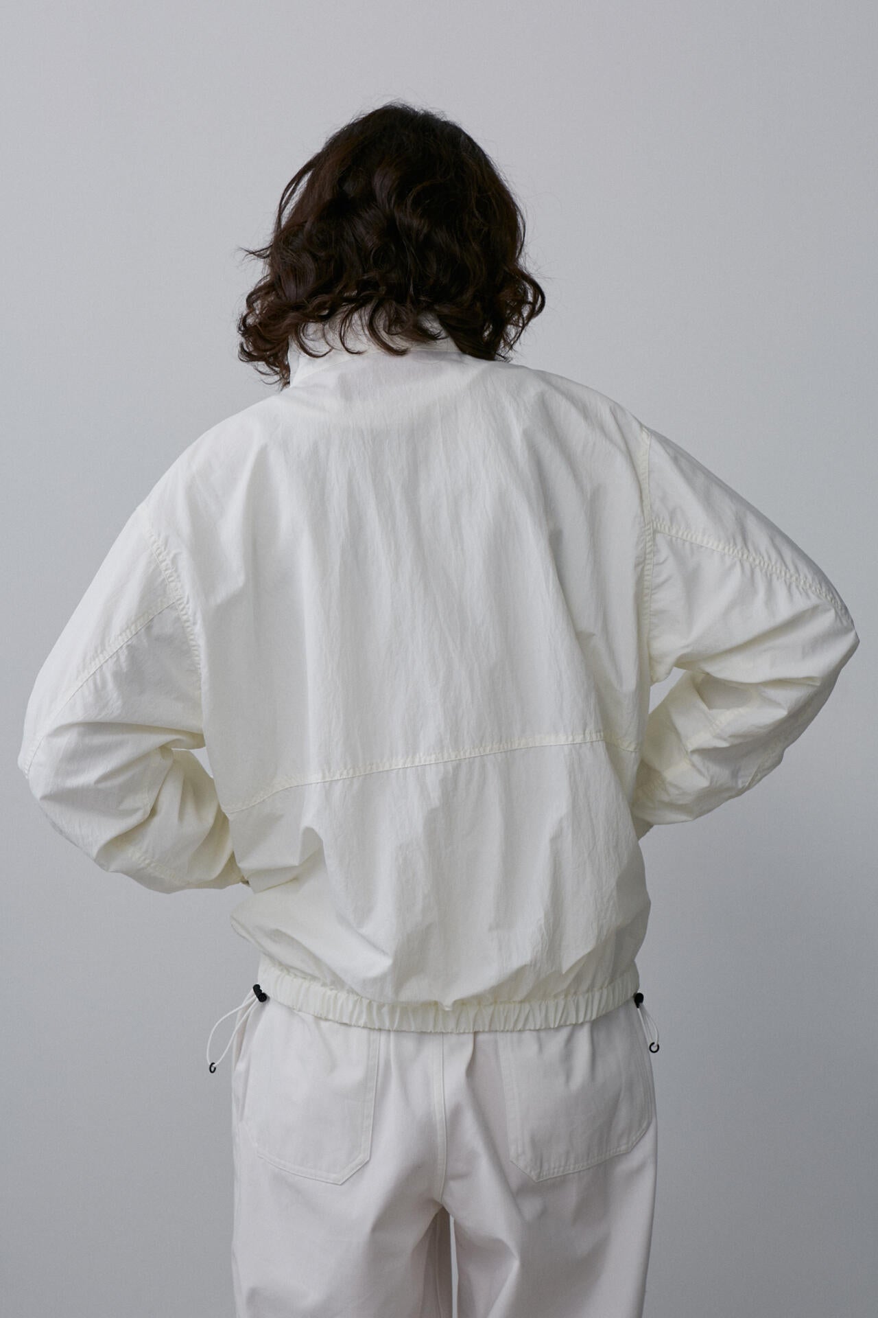 Ｙ / RECYCLE NYLON MIX TAFFETA BLOUSON