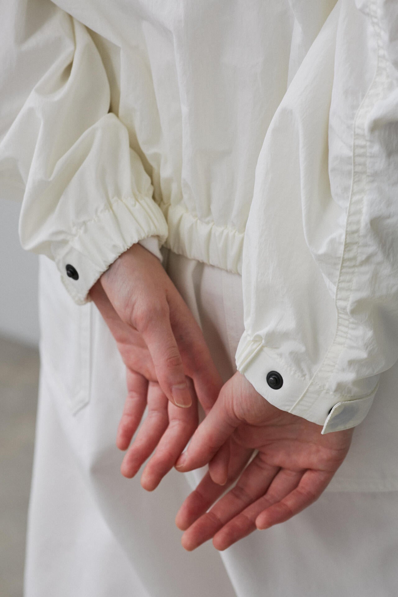 Ｙ / RECYCLE NYLON MIX TAFFETA BLOUSON