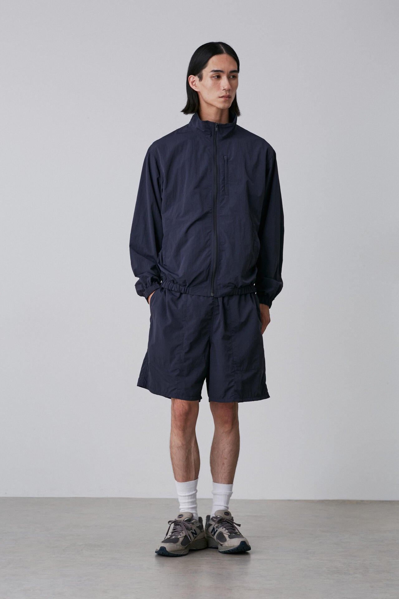 Ｙ / RECYCLE NYLON MIX TAFFETA BLOUSON