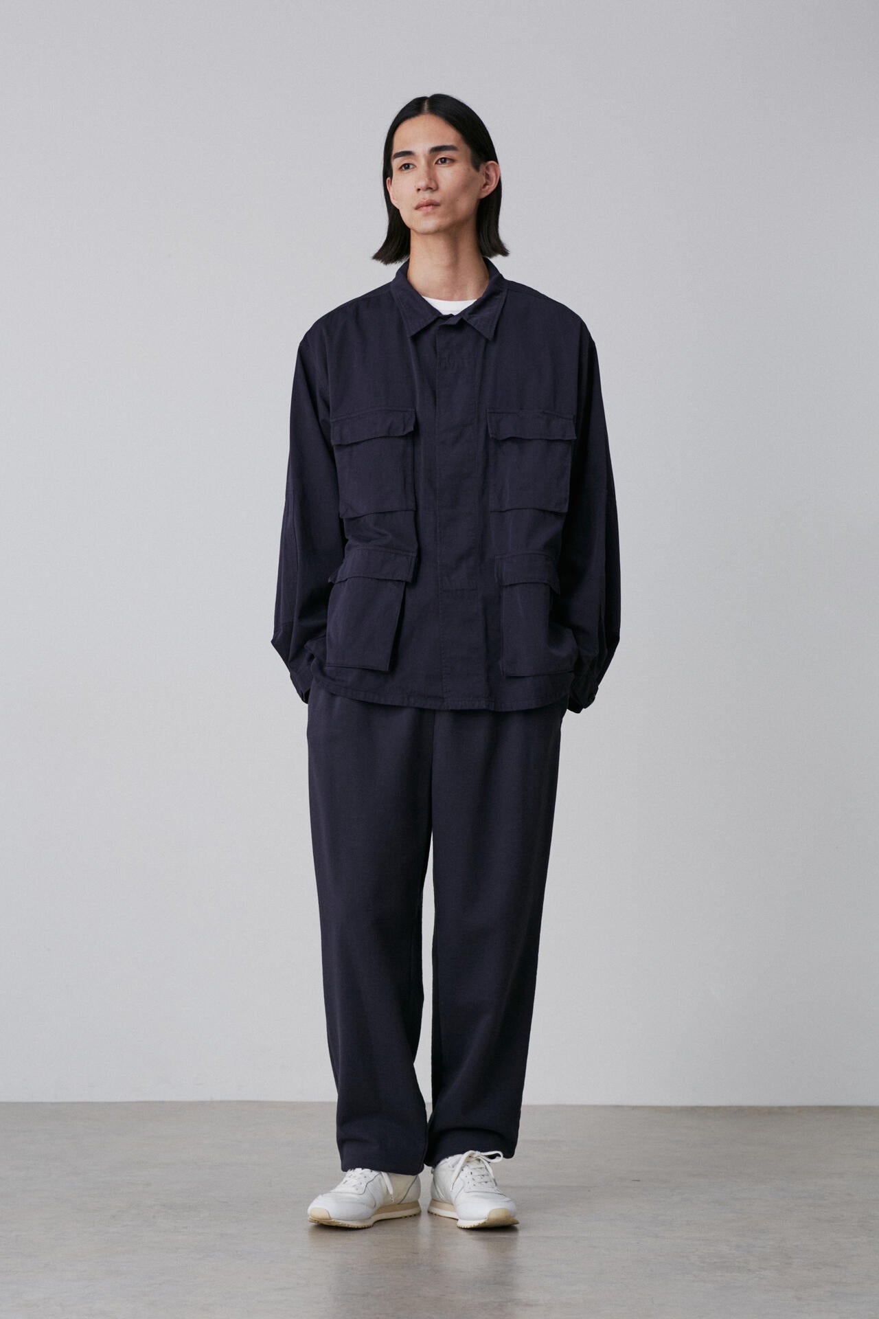 Ｙ / ORGANIC COTTON HIGH DENSITY SATIN BLOUSON