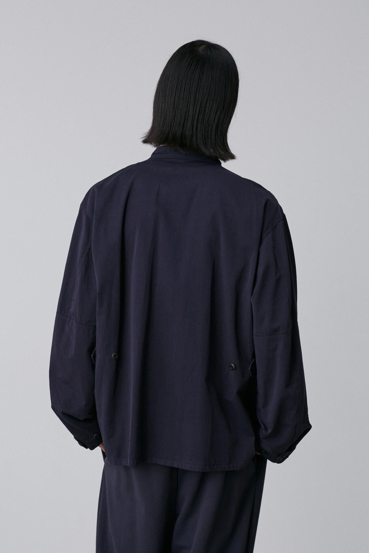 Ｙ / ORGANIC COTTON HIGH DENSITY SATIN BLOUSON