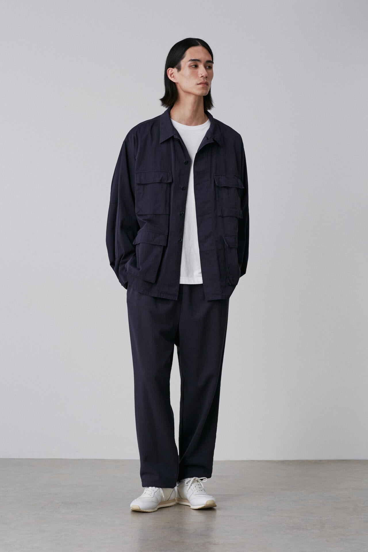 Ｙ / ORGANIC COTTON HIGH DENSITY SATIN BLOUSON
