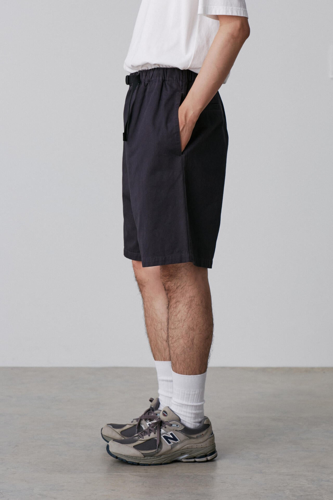 Ｙ / ORGANIC COTTON CHINO SHORTS