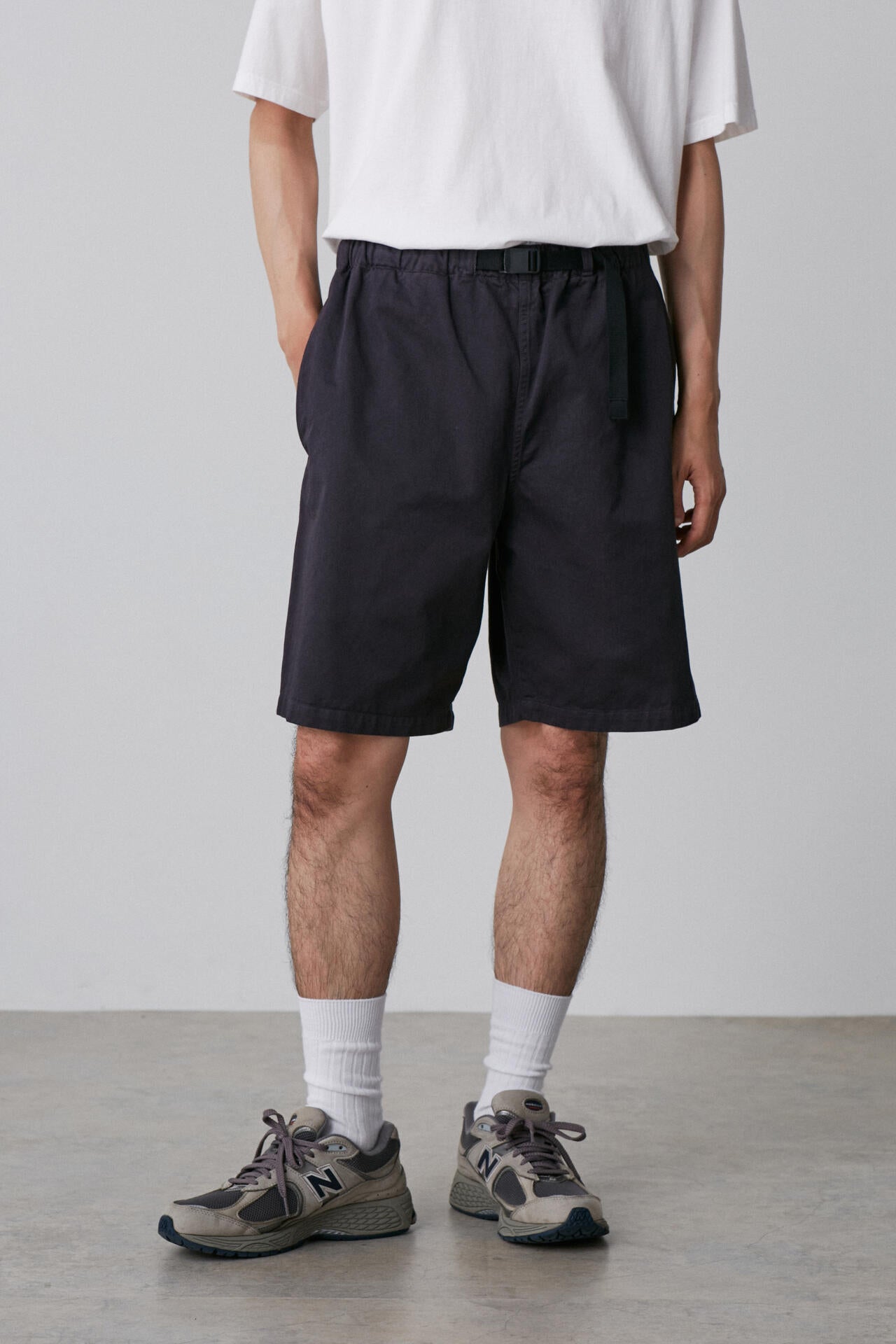 Ｙ / ORGANIC COTTON CHINO SHORTS