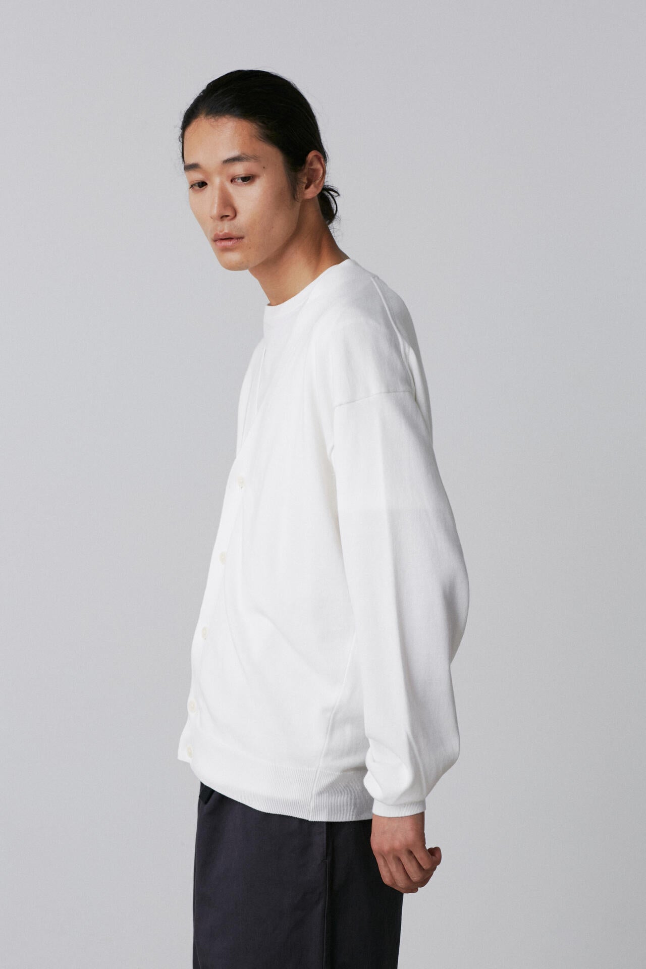 Ｙ /  ORGANIC COTTON KNIT CARDIGAN