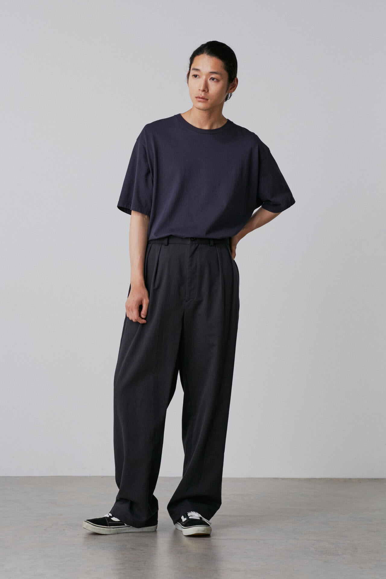 Ｙ / ORGANIC COTTON JERSEY SHORT SLEEVE T‐SHIRT