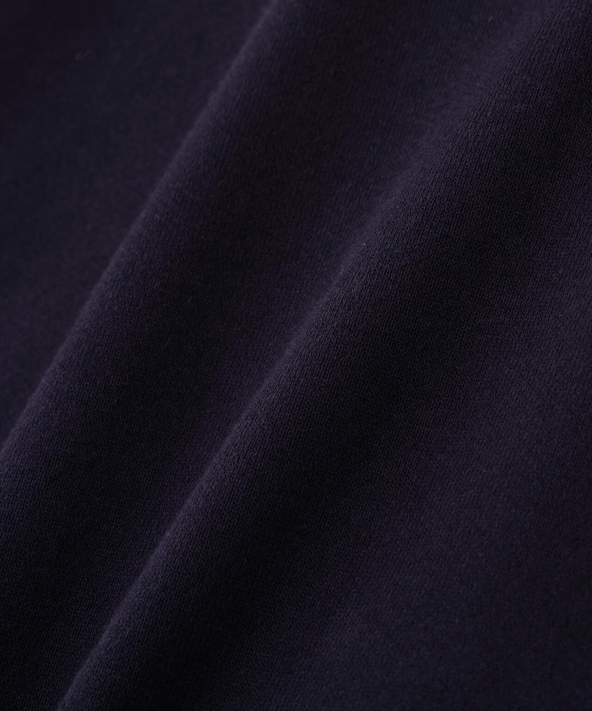 Ｙ / ORGANIC COTTON BLEND HEAVY WEIGHT FLEECE HALF ZIP