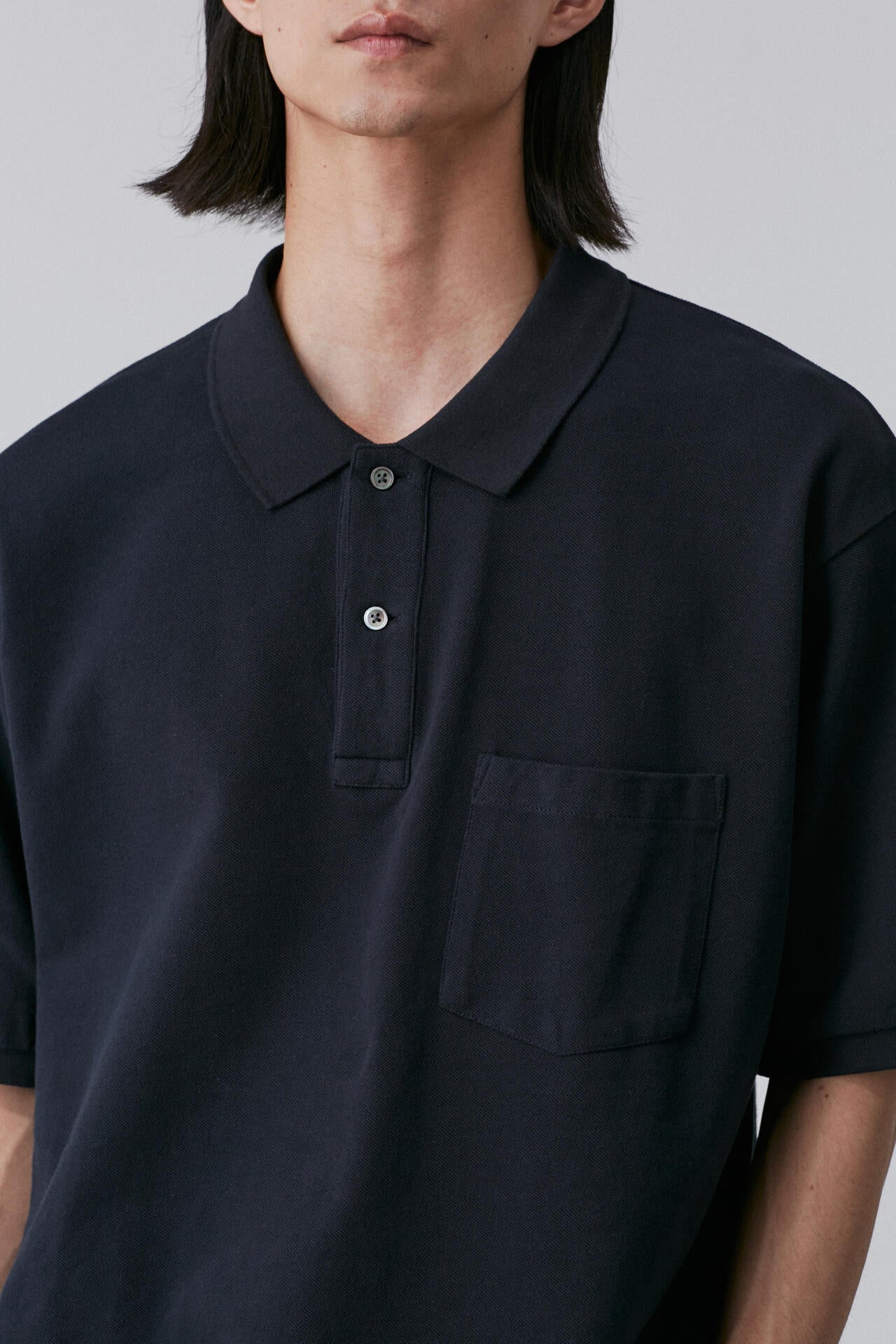 Ｙ / ORGANIC COTTON KANOKO POLO