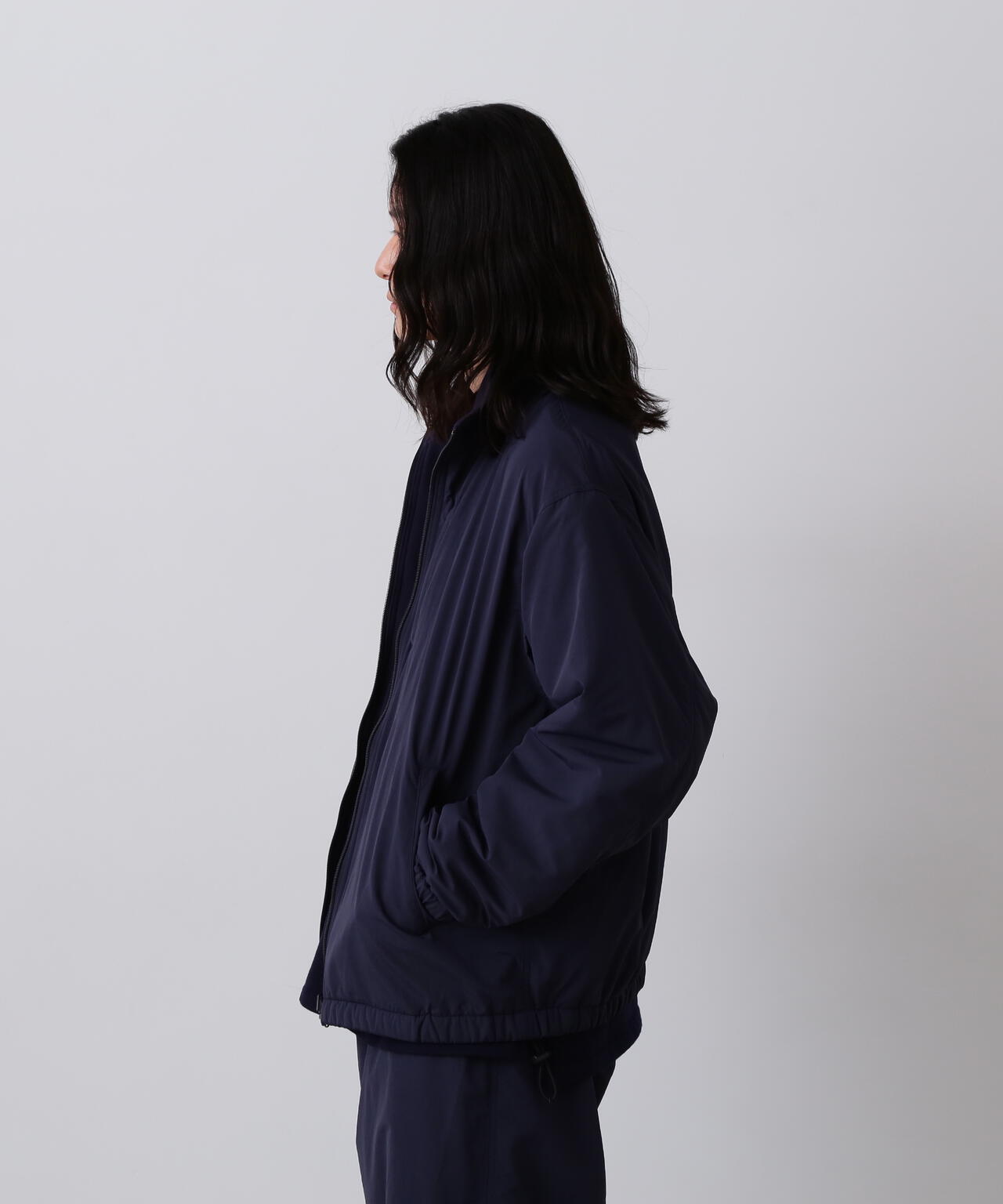 Ｙ / RECYCLE NYLON MIX TAFFETA / RECYCLE POLYESTER FLEECE REVERSIBLE BZ