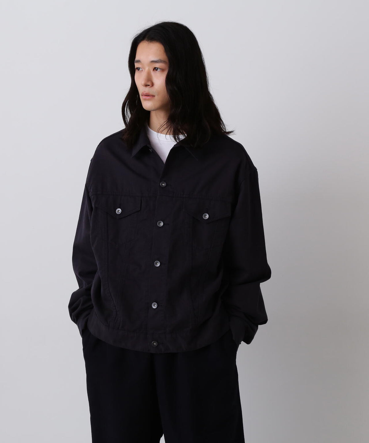 Ｙ / ORGANIC COTTON TENCEL CHINO JACKET