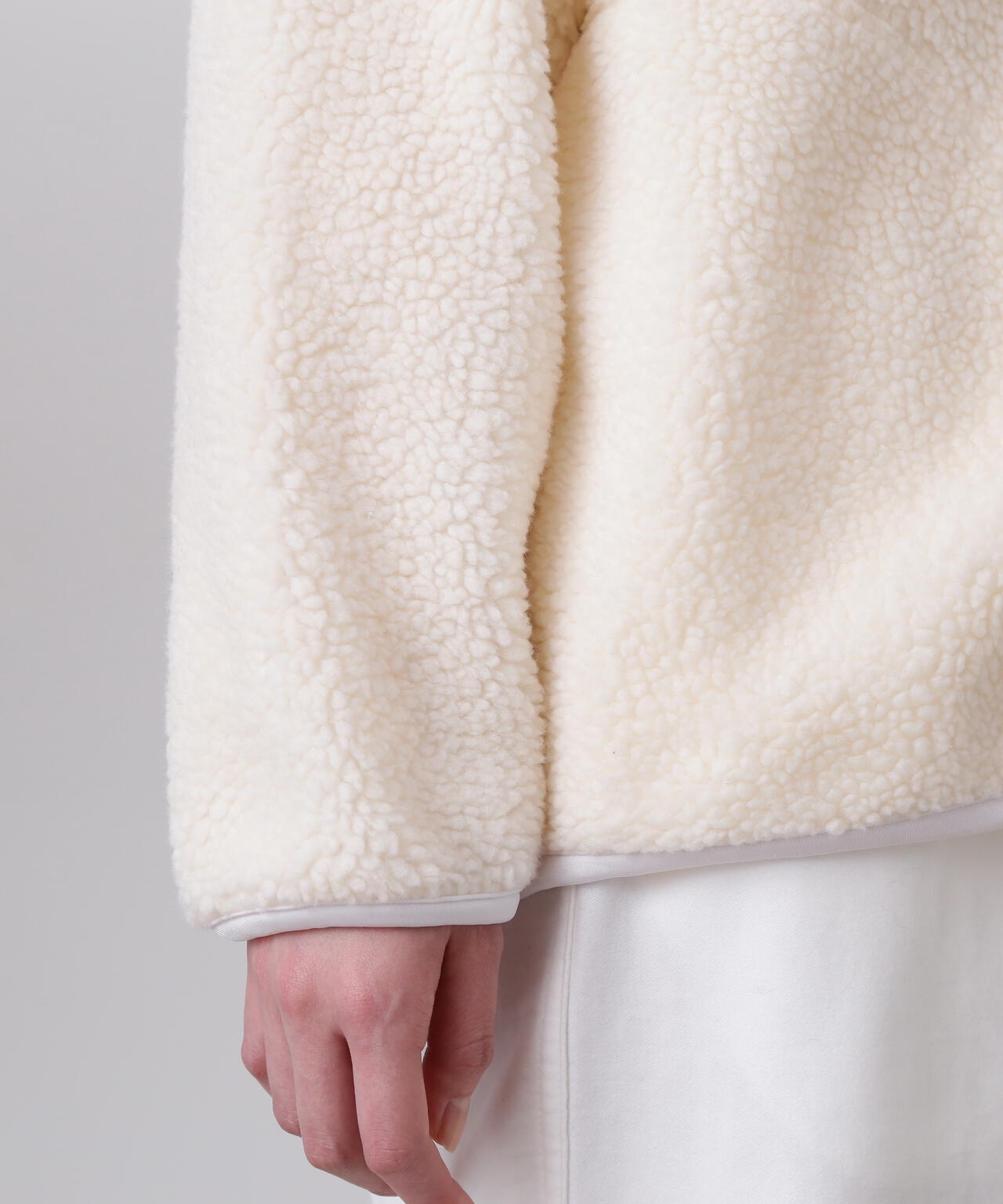 Ｙ / RECYCLE POLYESTER BOA BLOUSON