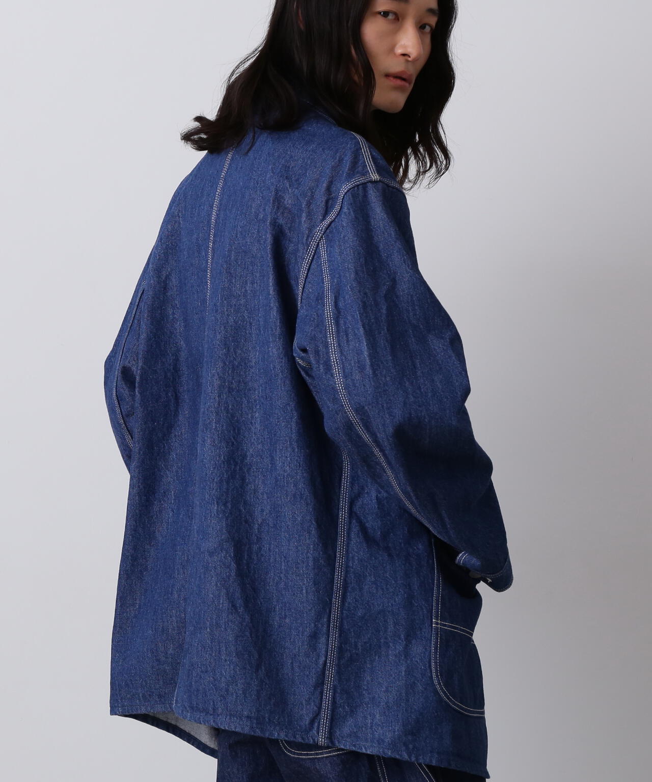 Ｙ / 13oz ORGANIC COTTON DENIM COVERALL JACKET