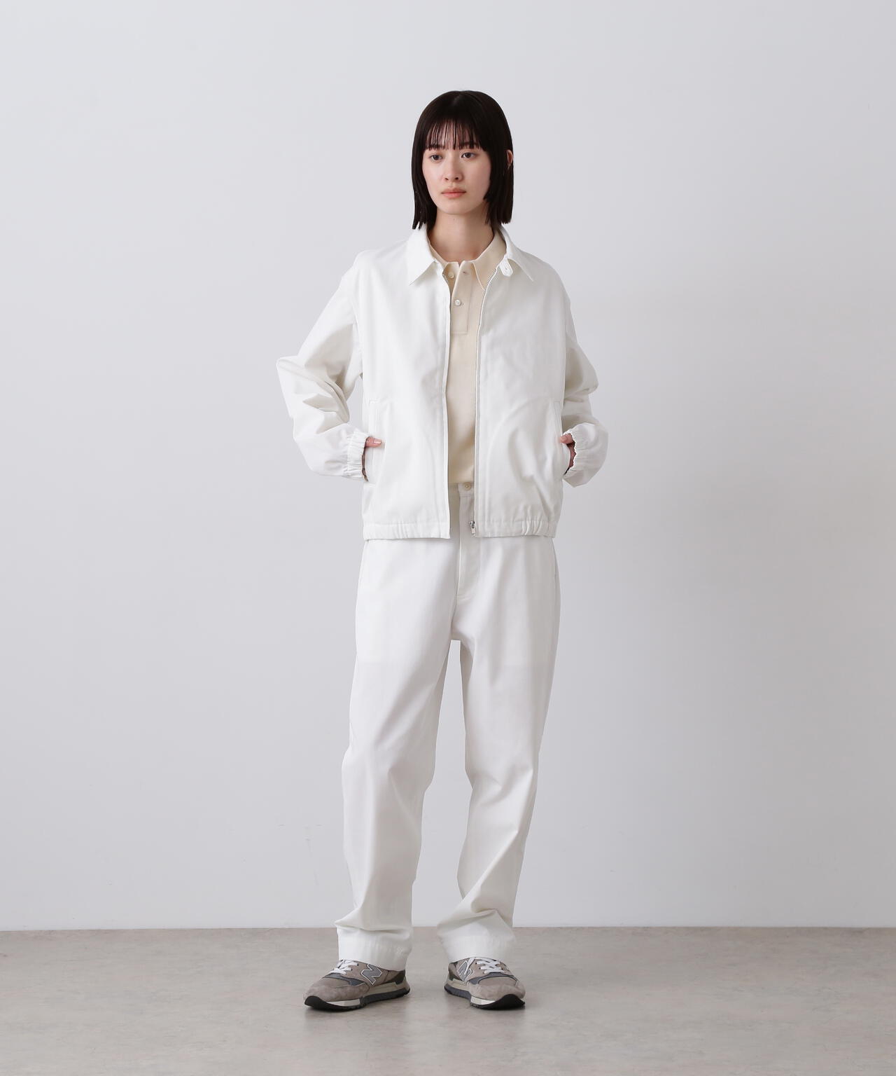 Ｙ / ORGANIC COTTON / RECYCLE POLYESTER TWILL BLOUSON