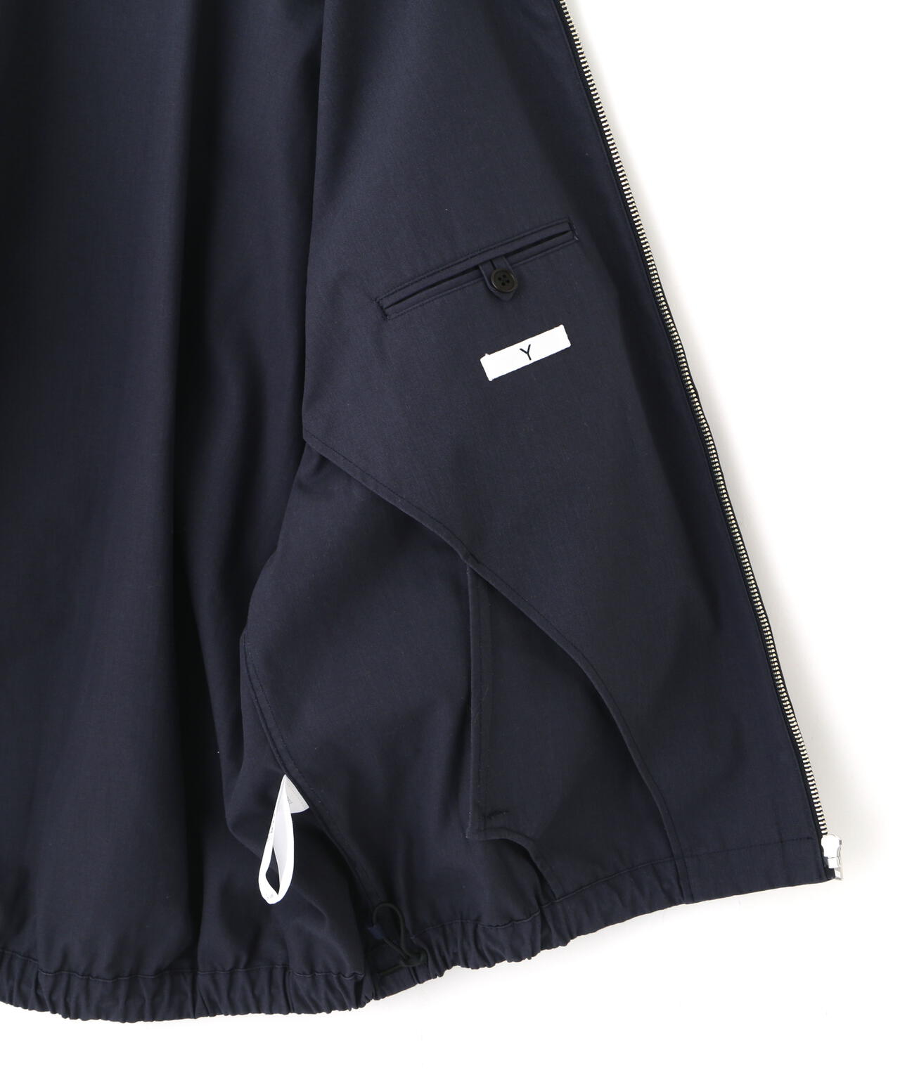 Ｙ / ORGANIC COTTON / RECYCLE POLYESTER TWILL BLOUSON