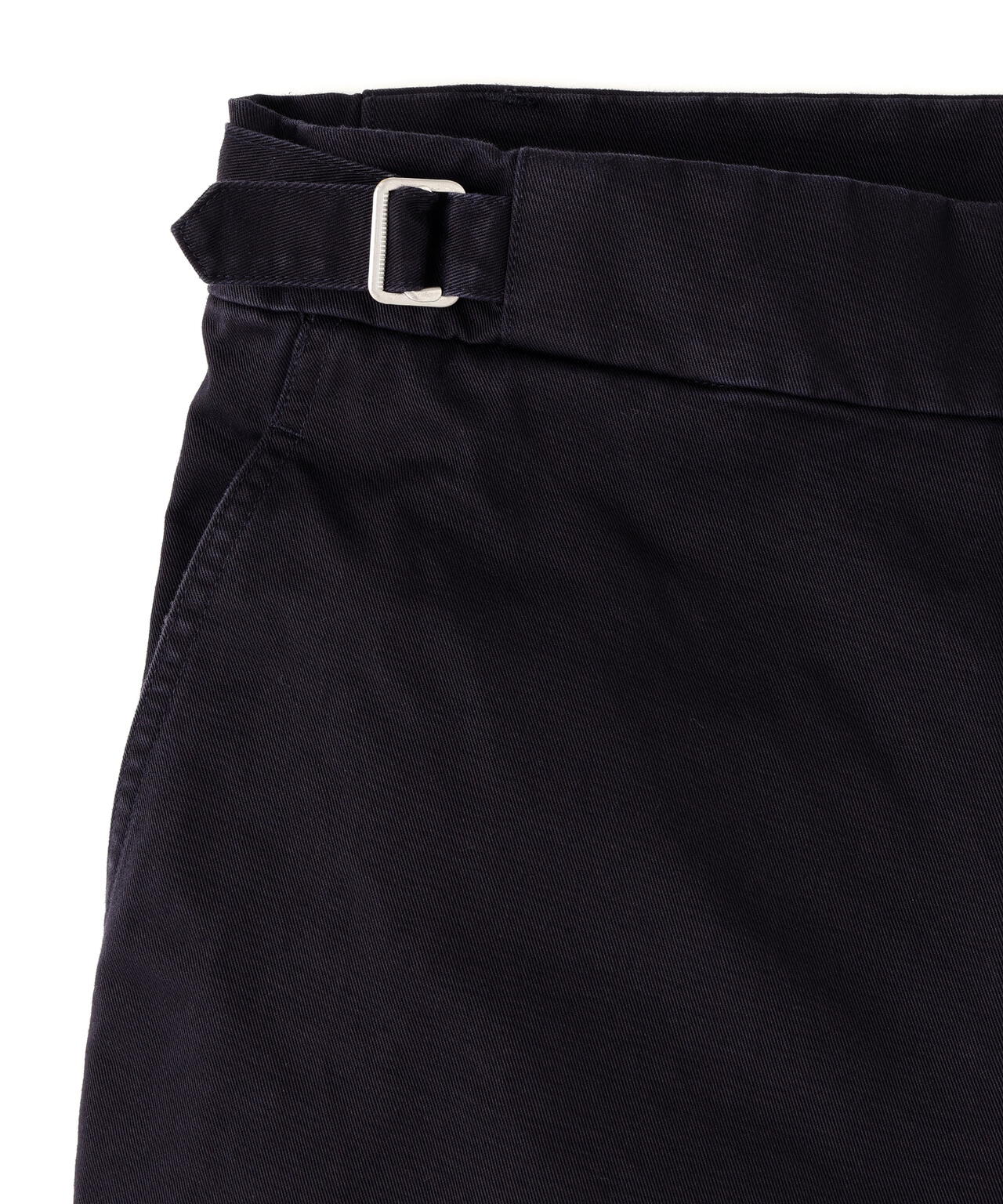 Ｙ / ORGANIC COTTON CHINO ADJUSTER TROUSERS
