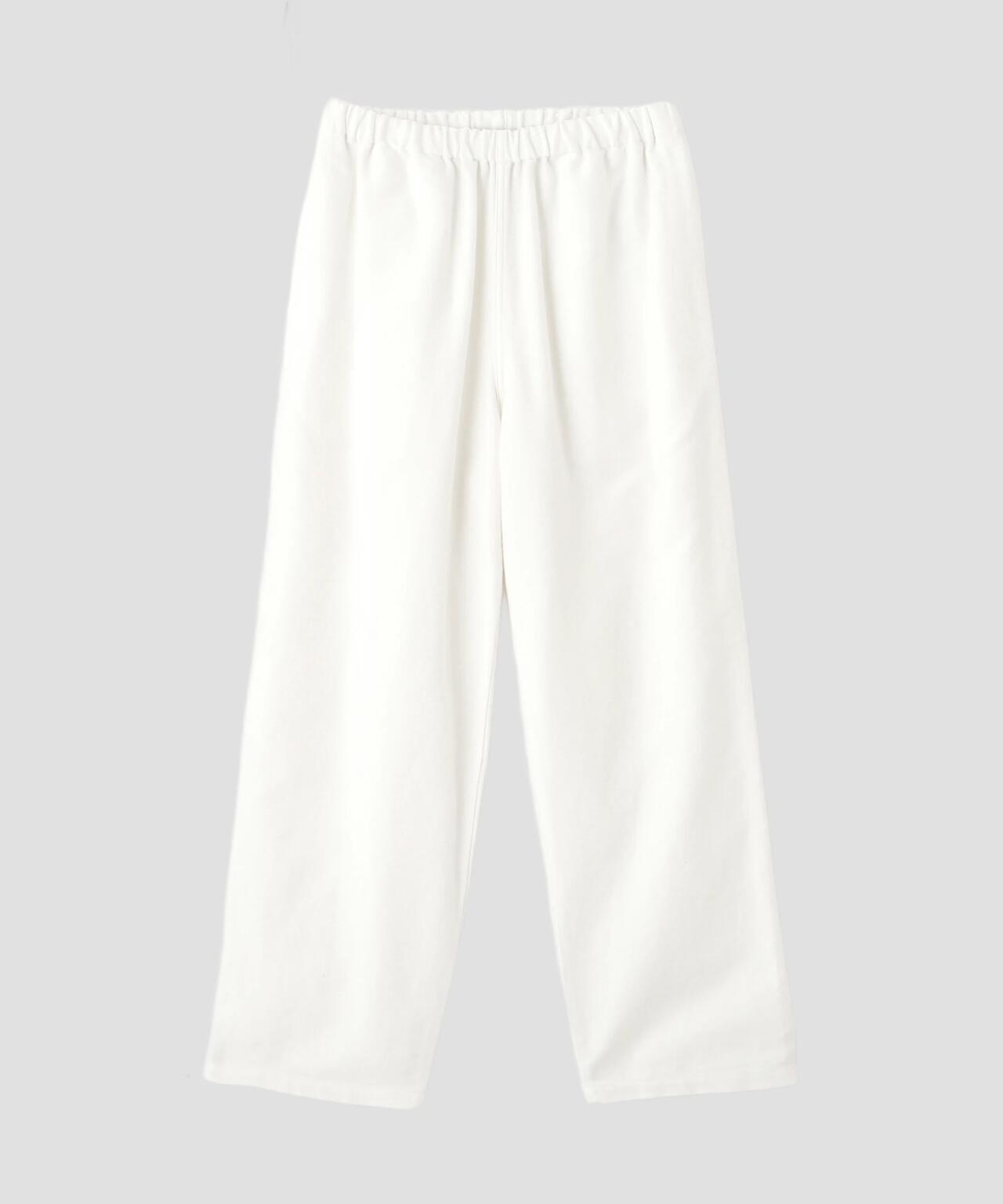 Ｙ / ORGANIC COTTON SOFT MOLESKIN TAPERED EASY TROUSERS
