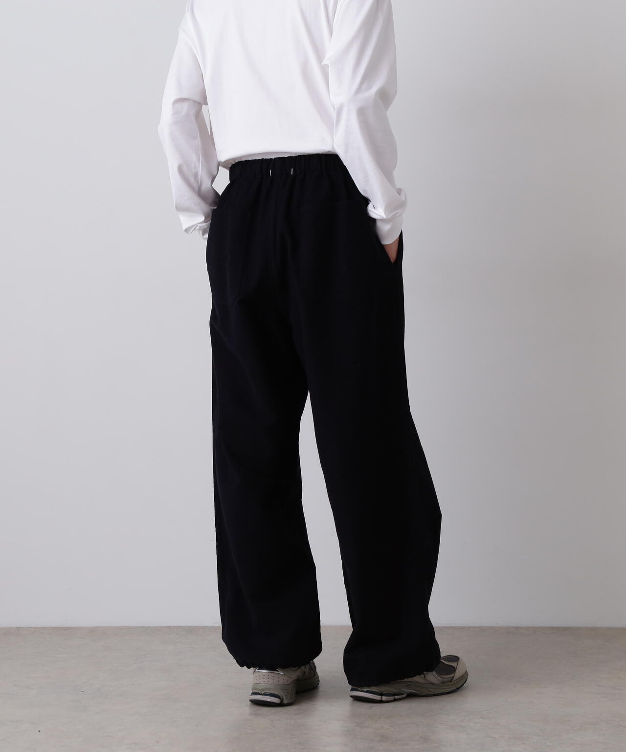 Ｙ / ORGANIC COTTON SOFT MOLESKIN EASY TROUSERS