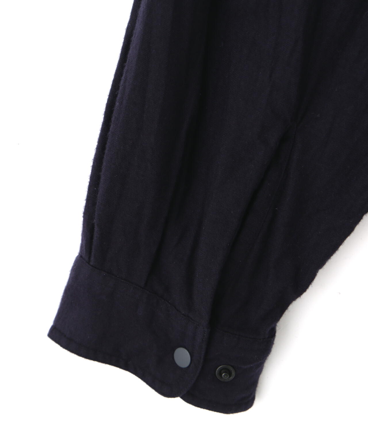 Ｙ /  BRUSHED ORGANIC COTTON TENCEL SNAP SHIRT