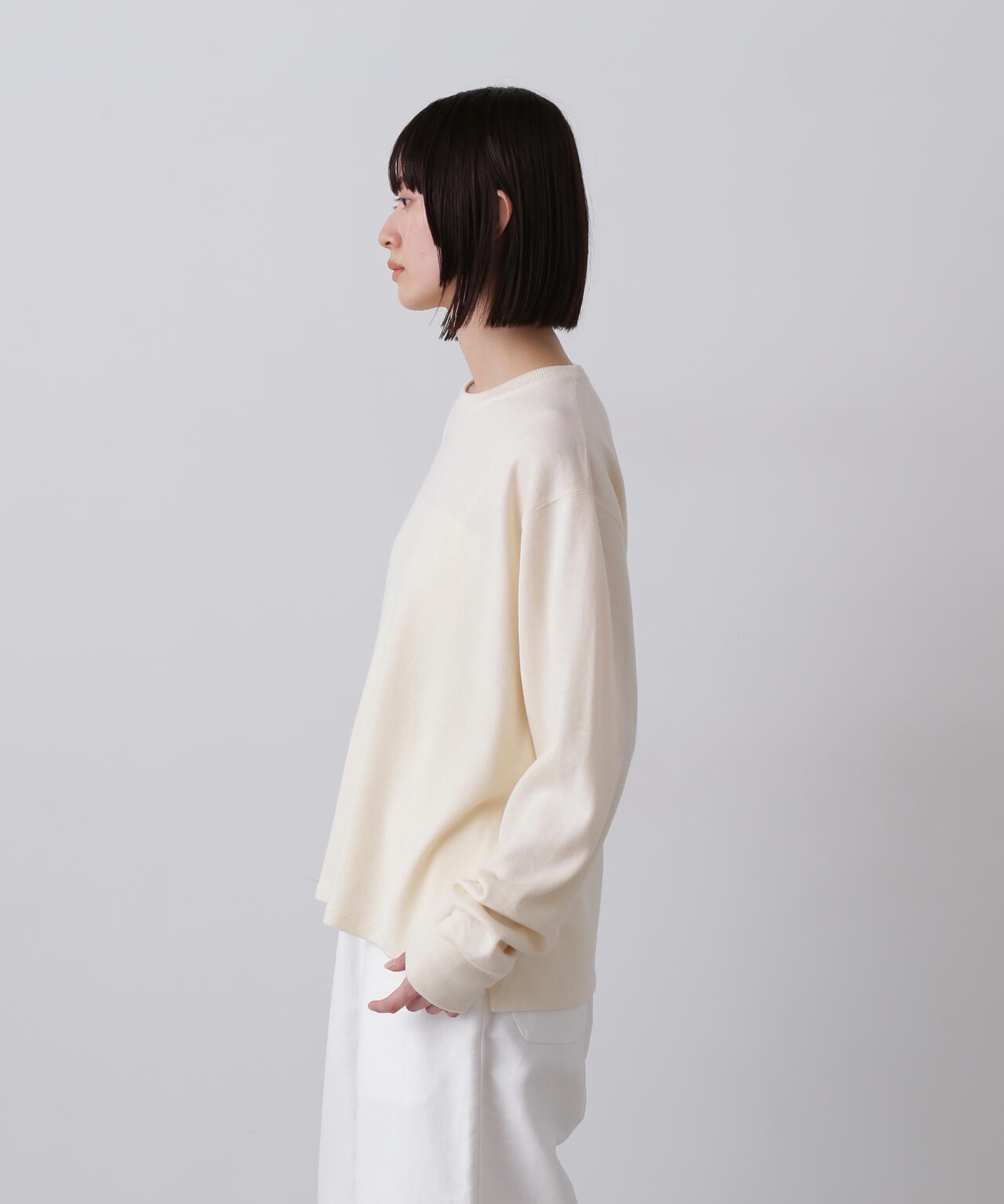 Ｙ / NONMULESING WOOL KN PULL OVER