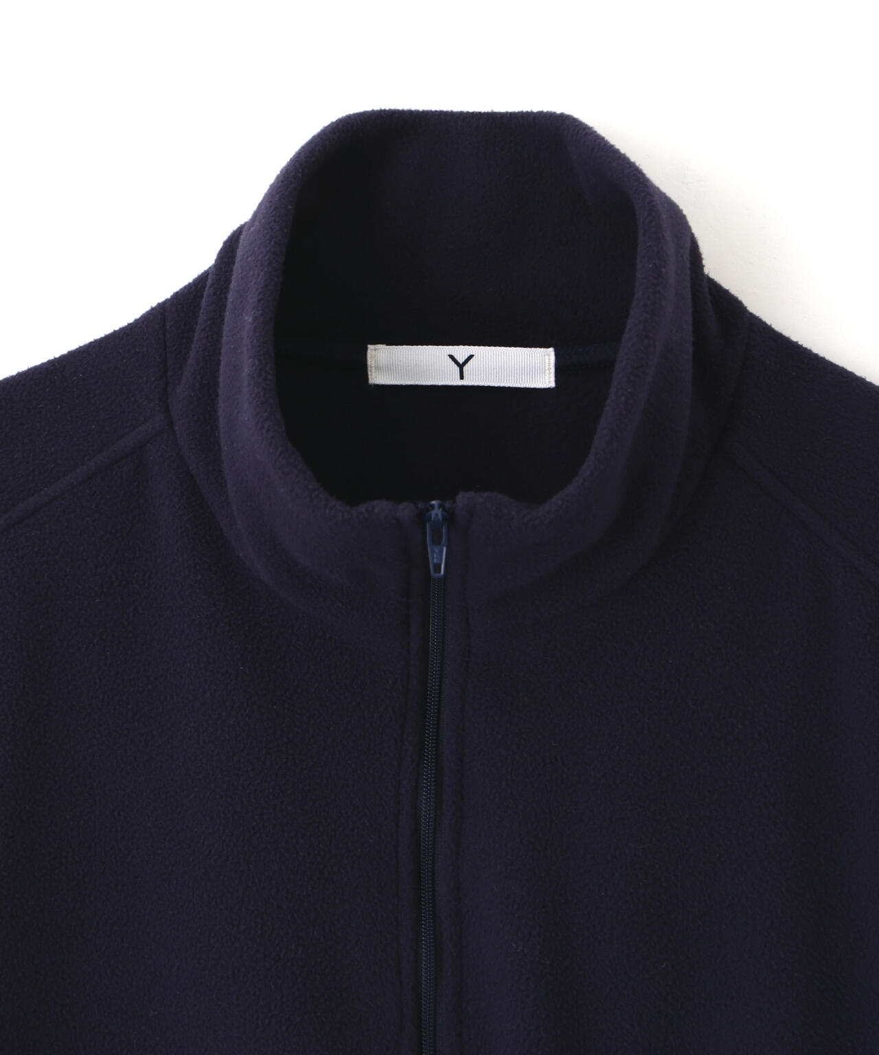 Ｙ / RECYCLE POLYESTER FLEECE HALF ZIP PULL OVER