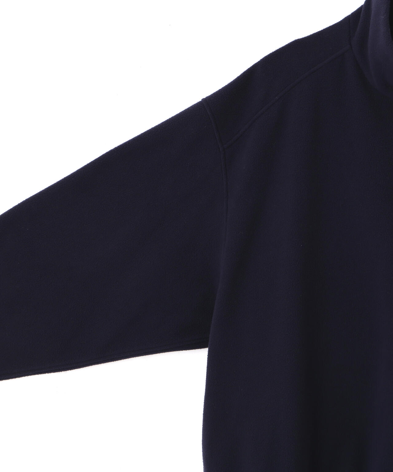 Ｙ / RECYCLE POLYESTER FLEECE HALF ZIP PULL OVER