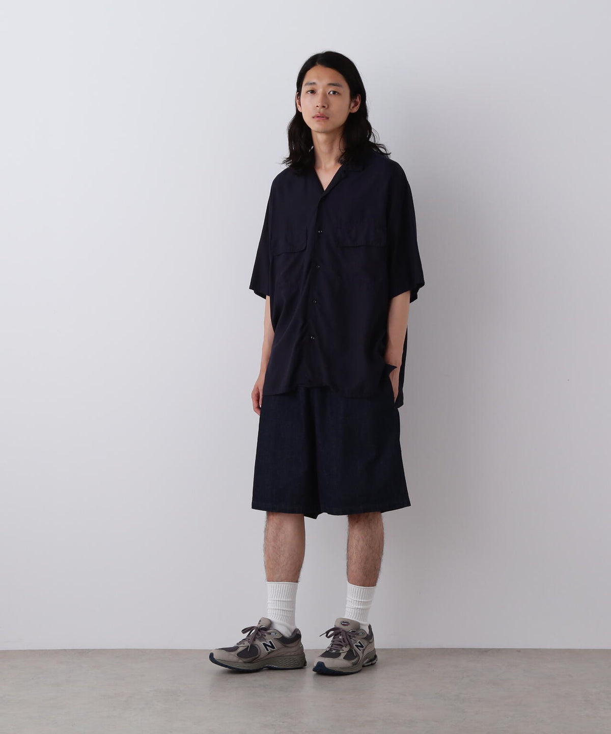 Ｙ / ORGANIC COTTON LIGHT DENIM SHORTS