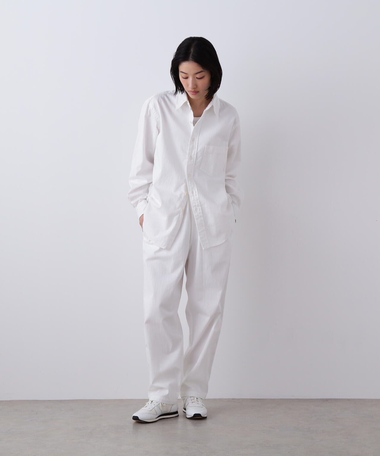 Ｙ / ORGANIC COTTON LIGHT DENIM TROUSERS