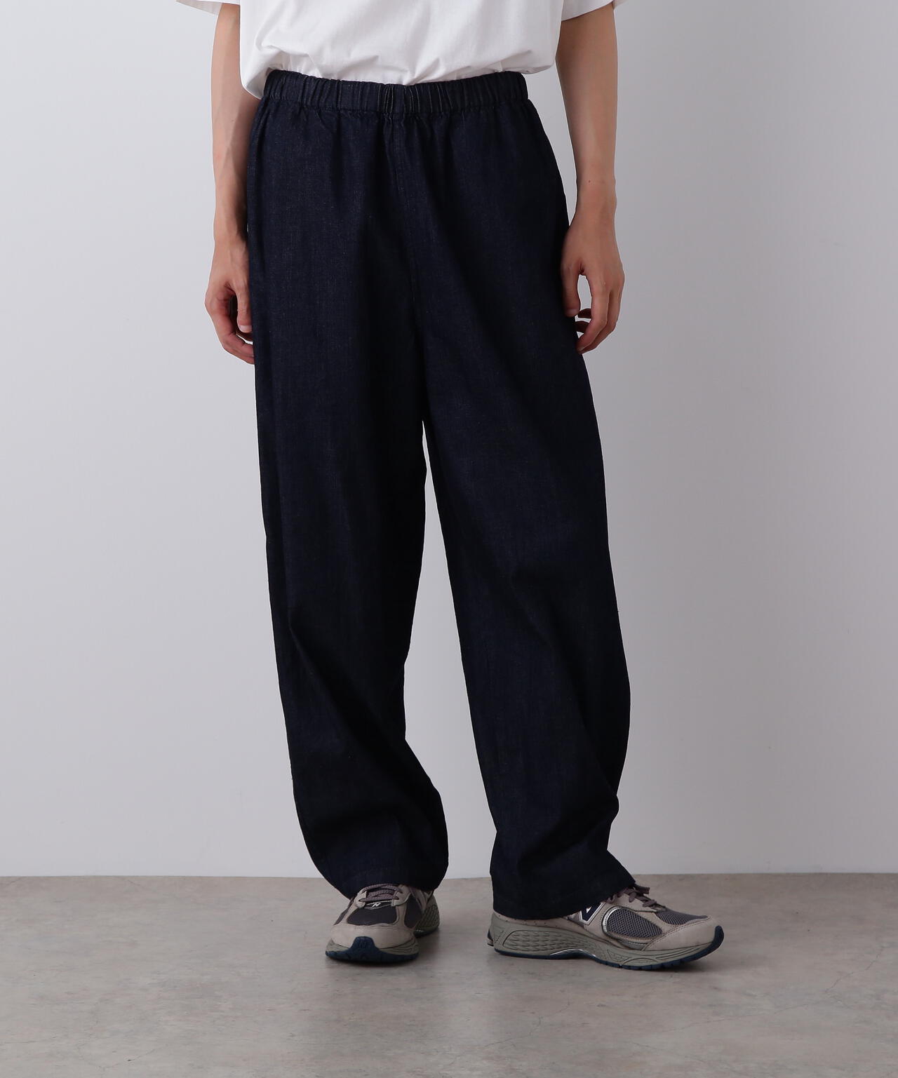 Ｙ / ORGANIC COTTON LIGHT DENIM TROUSERS