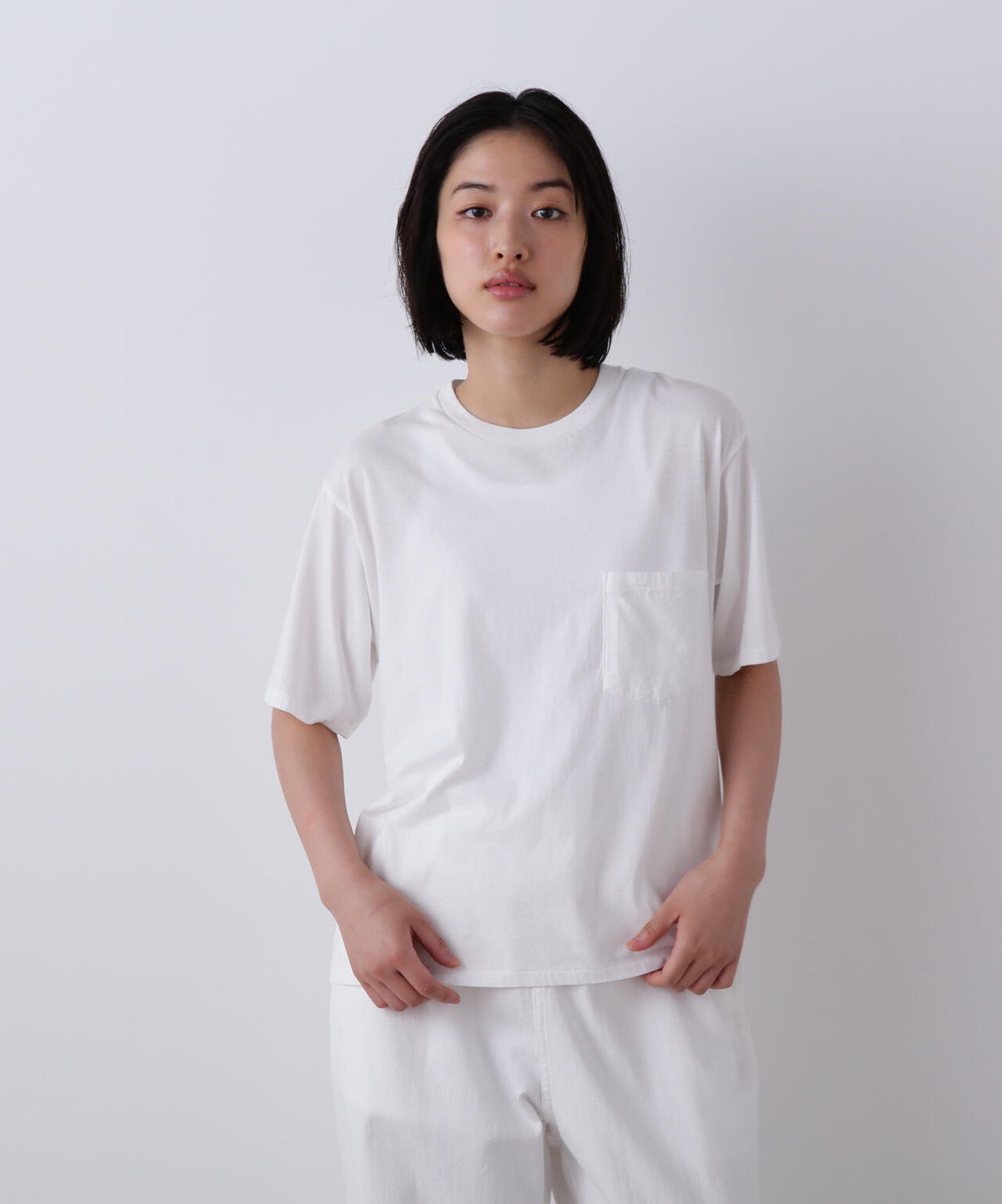 Ｙ / SOFT ORGANIC COTTON JERSEY SHORT SLEEVE T-SHIRT