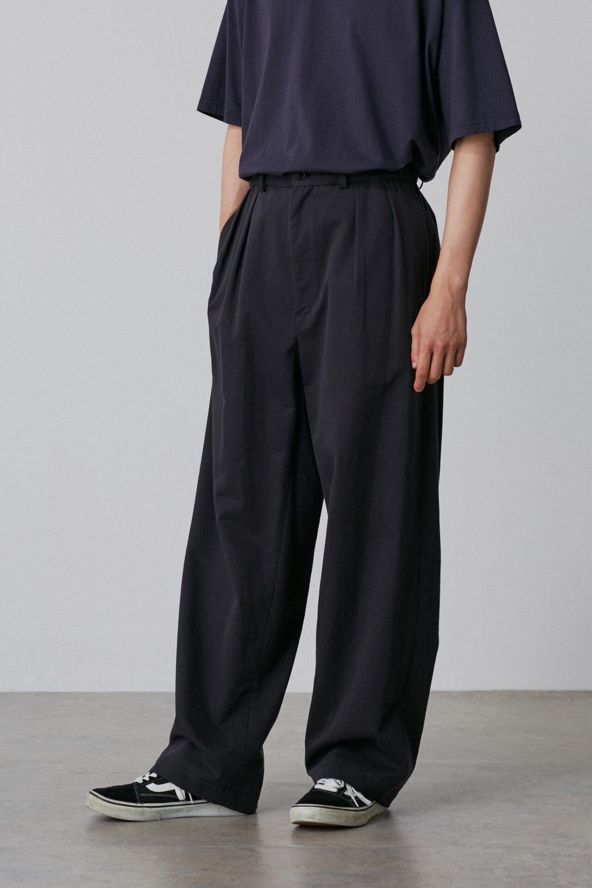 Ｙ /  [UNISEX] ORGANIC COTTON TENCEL CHINO TROUSERS