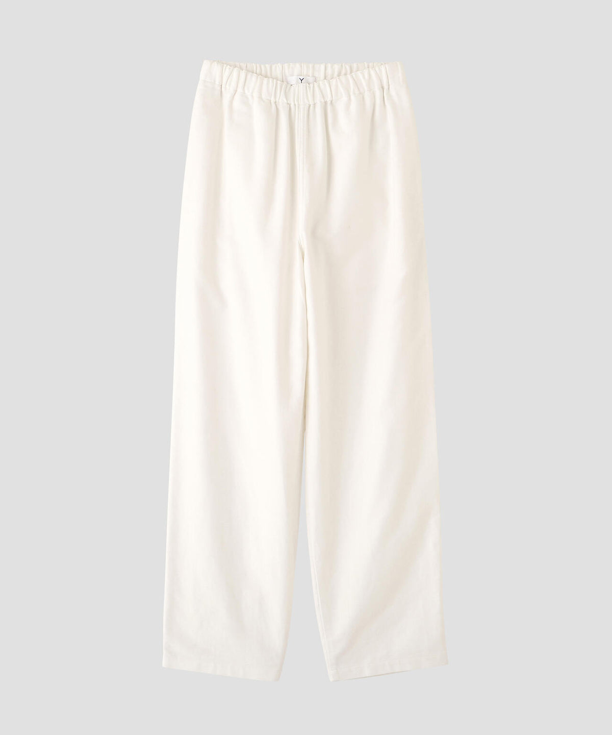 Ｙ /  [UNISEX] ORGANIC COTTON SOFT MOLESKIN TAPERED EASY TROUSERS