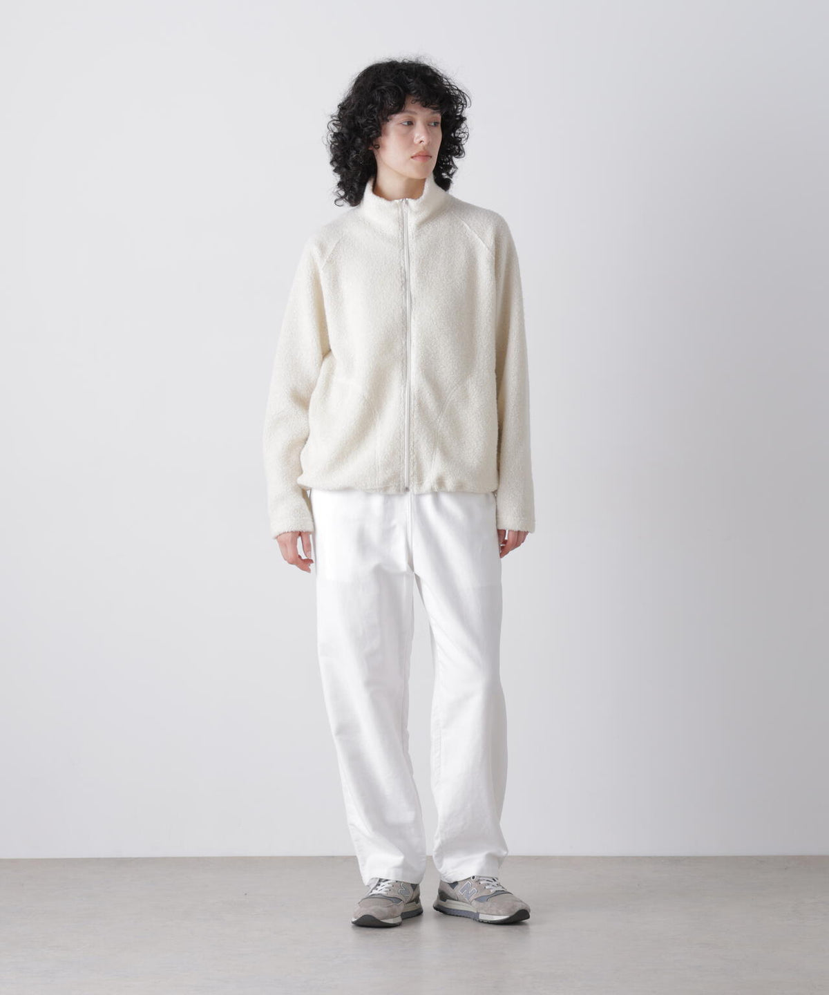 Ｙ /  [UNISEX] ORGANIC COTTON SOFT MOLESKIN TAPERED EASY TROUSERS