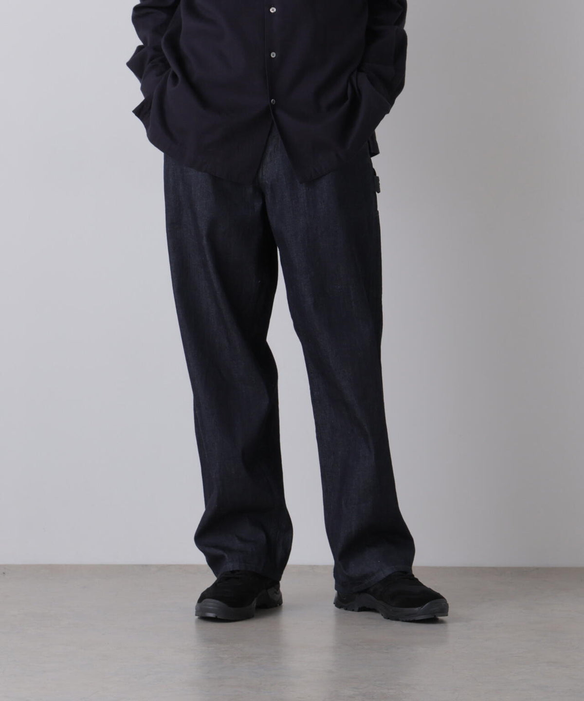 Ｙ /  [UNISEX] ORGANIC COTTON LIGHT DENIM PAINTER PANTS